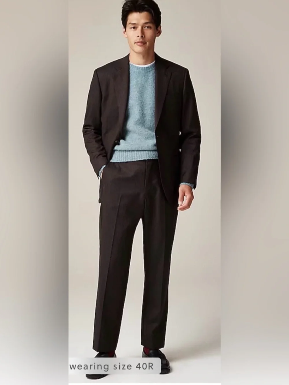J.Crew Crosby Classic-fit suit jacket in lightweight Italian wool